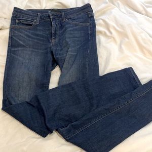 Dark blue Uniqlo skinny jeans, size 27x33